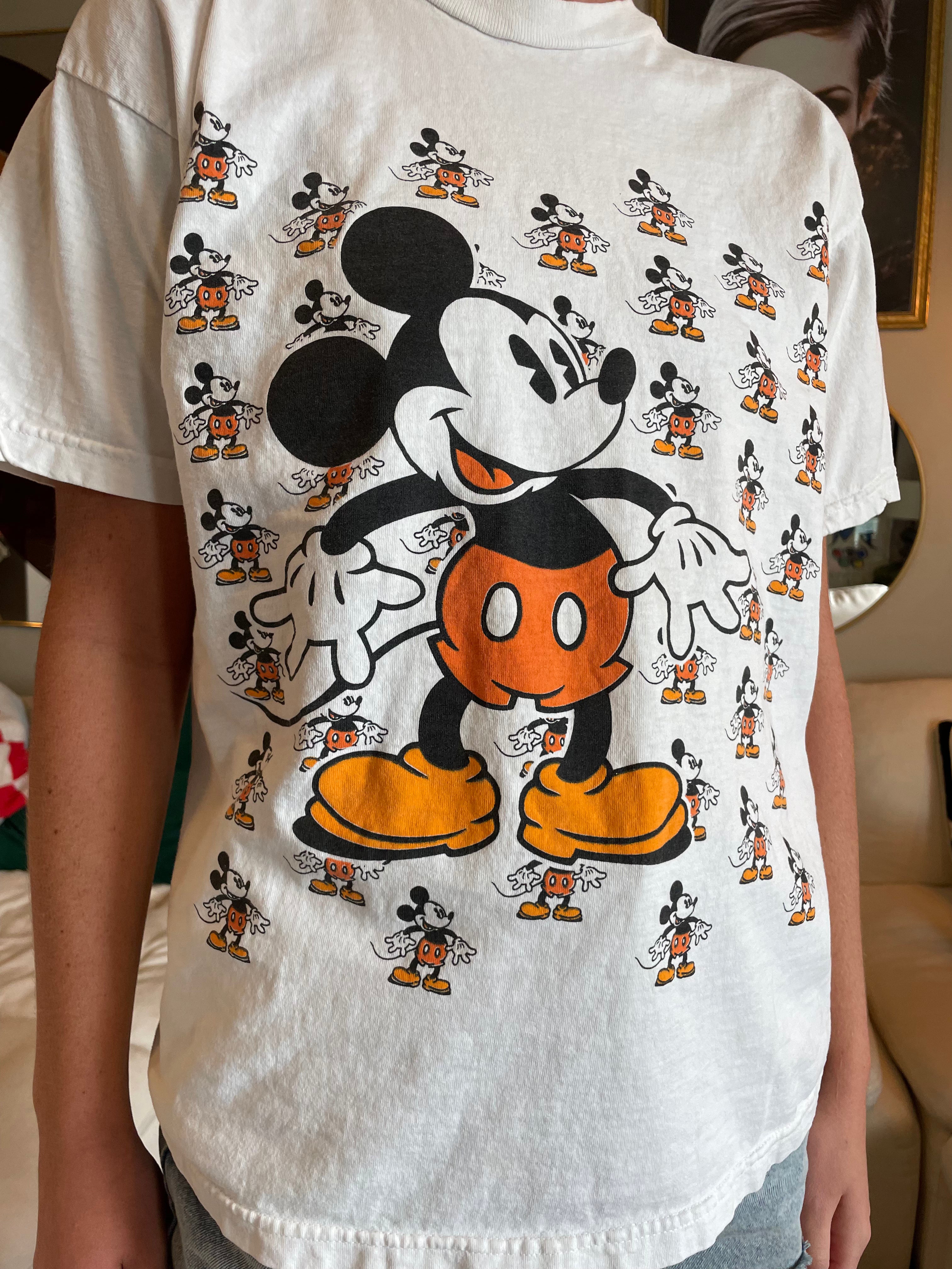 Vintage Mickey Mouse Tee Large
