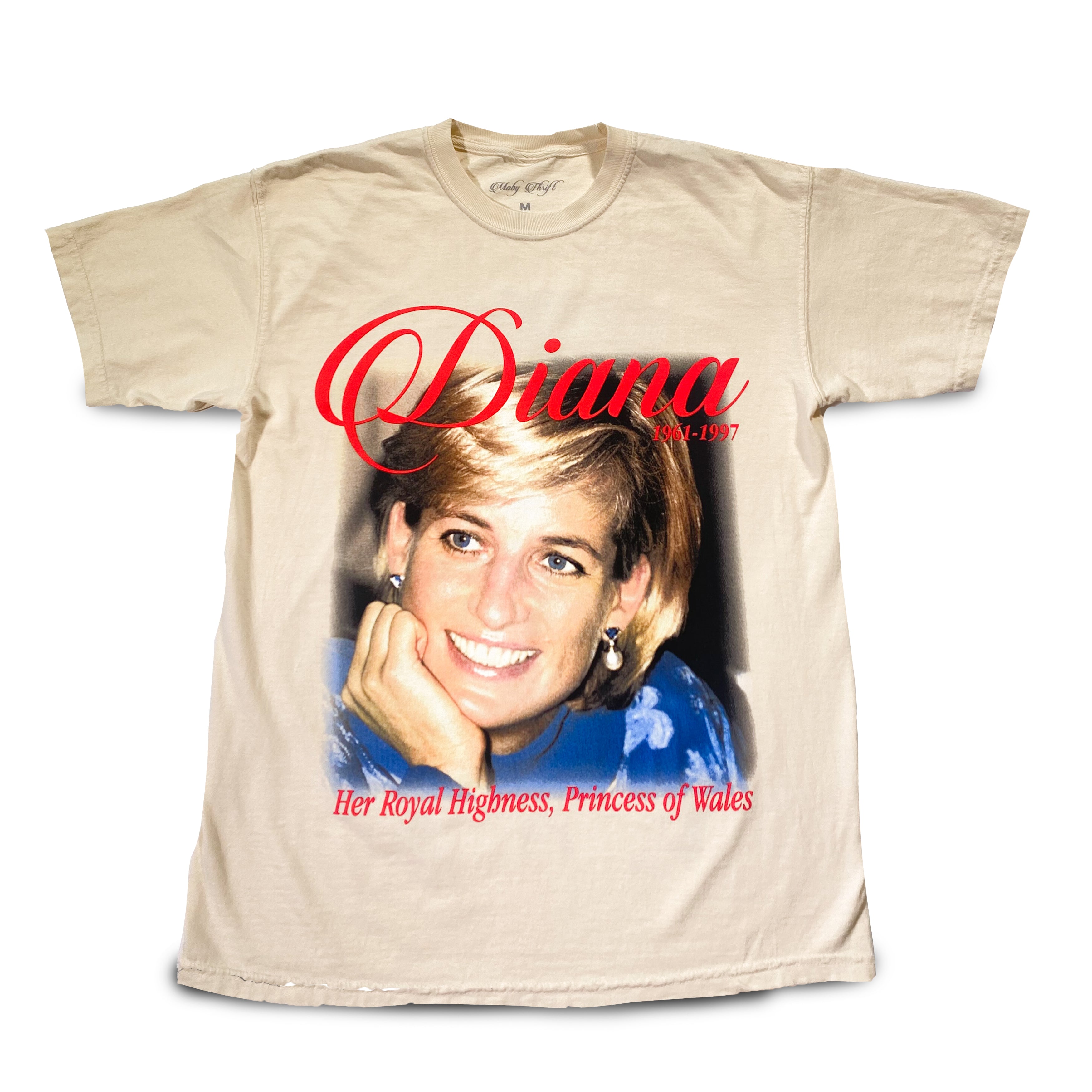 The Diana Tee - Ivory – Moby Thrift