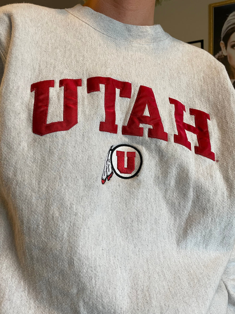 Vintage Champion Reverse Weave Utah Sweatshirt - M