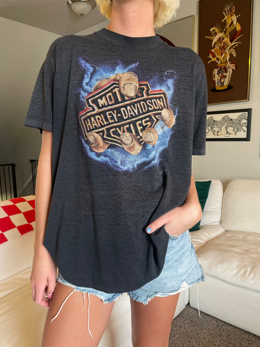Vintage harley davidson t shirt outlet