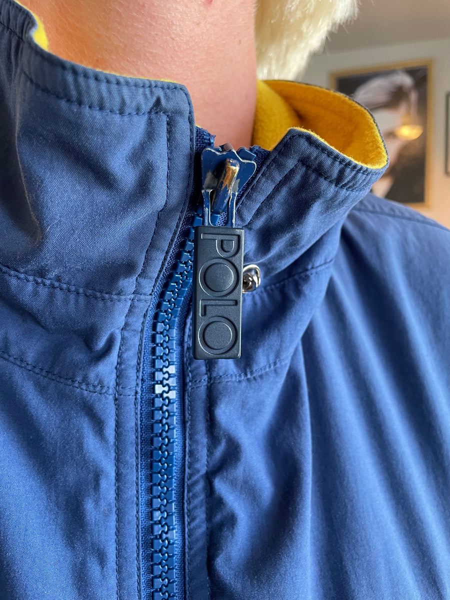 Blue 2025 polo windbreaker